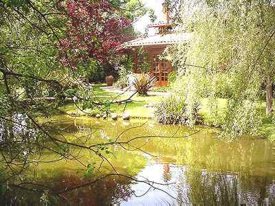 Teich der 'La Poterie', ein kleiner Fleck im Paradies