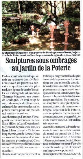 Wenn Sie reinschauen möchten, klicken Sie bitte hier drauf - La Poterie Hillen - www.poterie.fr