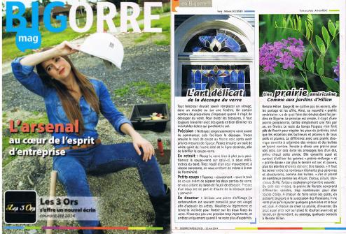 BigorreMag N91t 2014 - Les Jardins de la Poterie Hillen - www.poterie.fr - http://les-jardins-de-la-poterie-hillen.blogspot.com