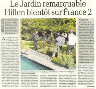 france2 au jardin de la poterie hillen