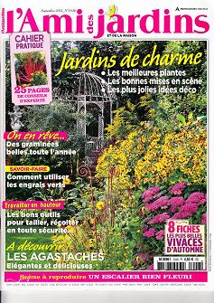 L'amis des jardins septembre 2014 - Les Jardins de la Poterie Hillen - www.poterie.fr  - http://les-jardins-de-la-poterie-hillen.blogspot.com